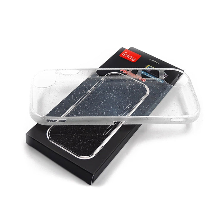 Funda protectora de cristal transparente Iplay Gamepad TPU para consola Nintendo Switch Lite, HBS-173
