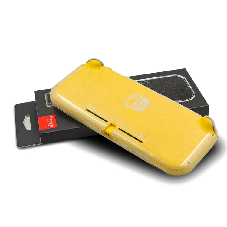 Funda protectora de cristal transparente Iplay Gamepad TPU para consola Nintendo Switch Lite, HBS-173