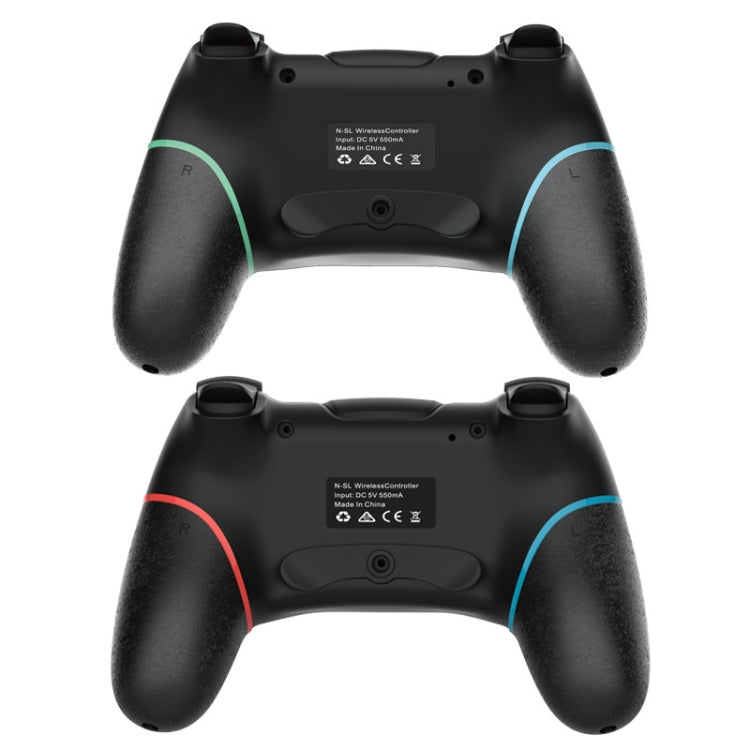 Gamepad inalámbrico Bluetooth con programación de macros para Switch Pro, Pink, Left Blue Right Red, Left Blue Right Green, Black Left Red