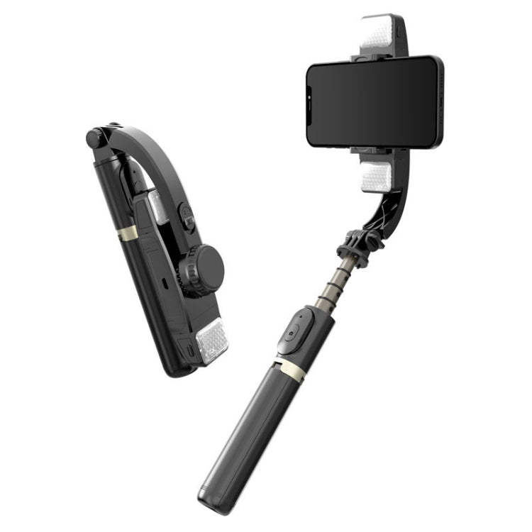 CYKE Q08D Handheld Dual Light Bluetooth Teléfono móvil Selfie Stick, Dual Light Version