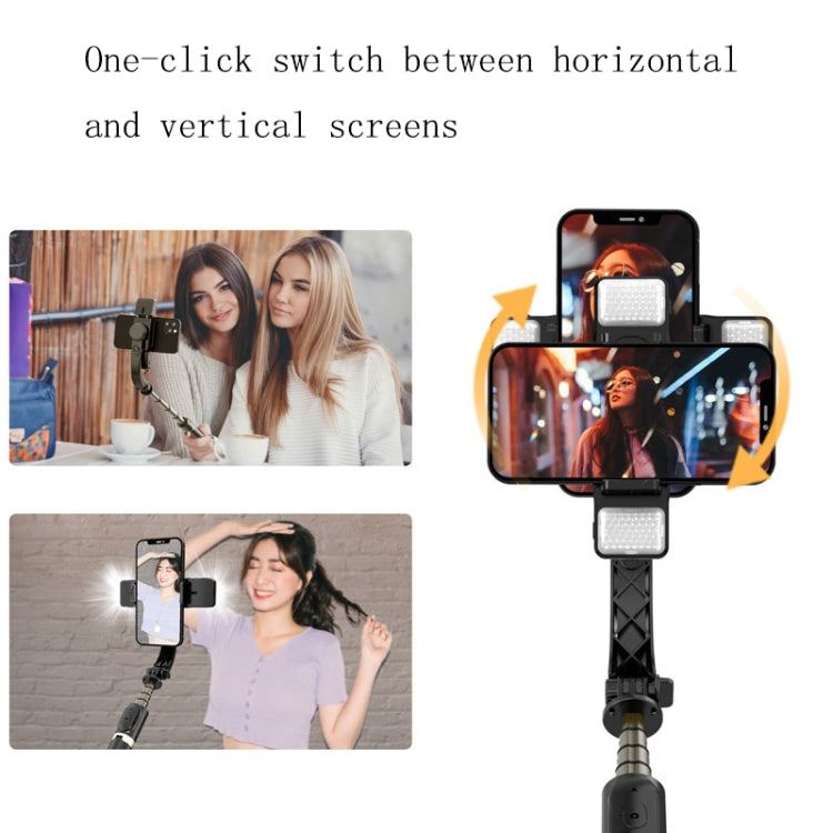 CYKE Q08D Handheld Dual Light Bluetooth Teléfono móvil Selfie Stick, Dual Light Version