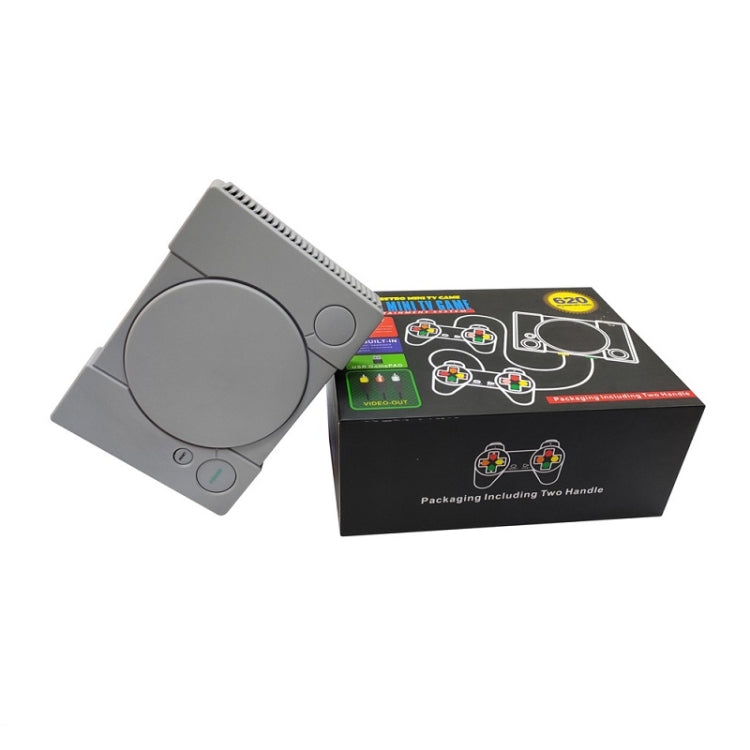 Mini consola de juegos de TV para jugadores dobles de 8 bits 620 juegos integrados, PS1 mini (US Plug), PS1 mini (EU Plug)