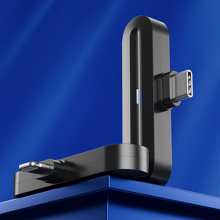 FerTo DX01 Micrófono de collar inalámbrico 2.4G Equipo de transmisión en vivo, Estilo:, TYPE-C, 8 Pin, TYPE-C + Charging Bin, 8 Pin + Charging Bin