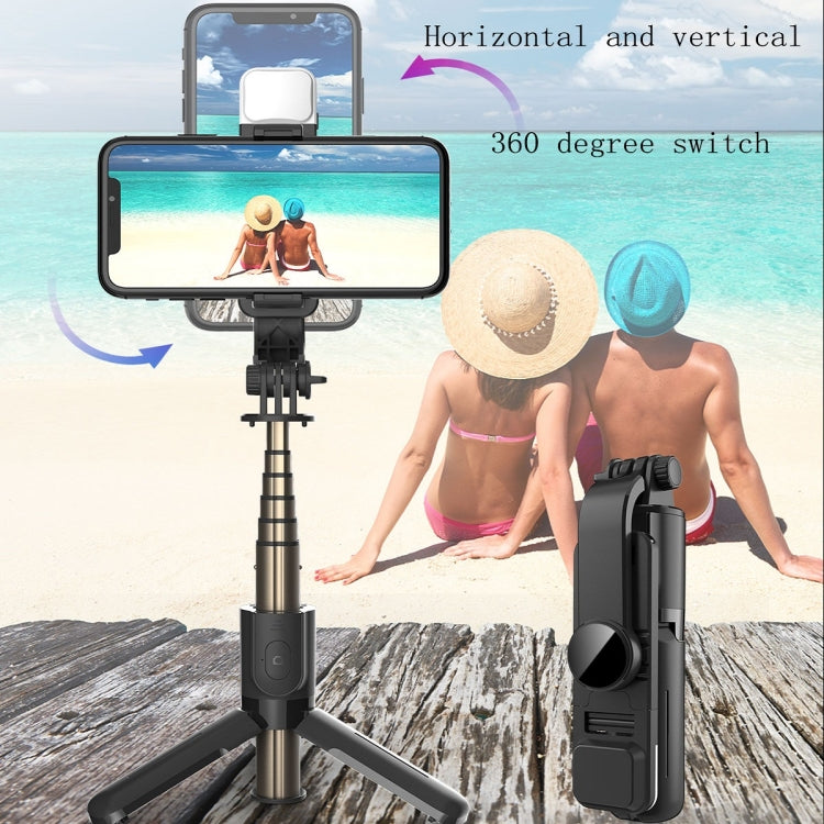 CYKE L11S Bluetooth Selfie Stick Beauty Fill Light Trípode en vivo, L11S