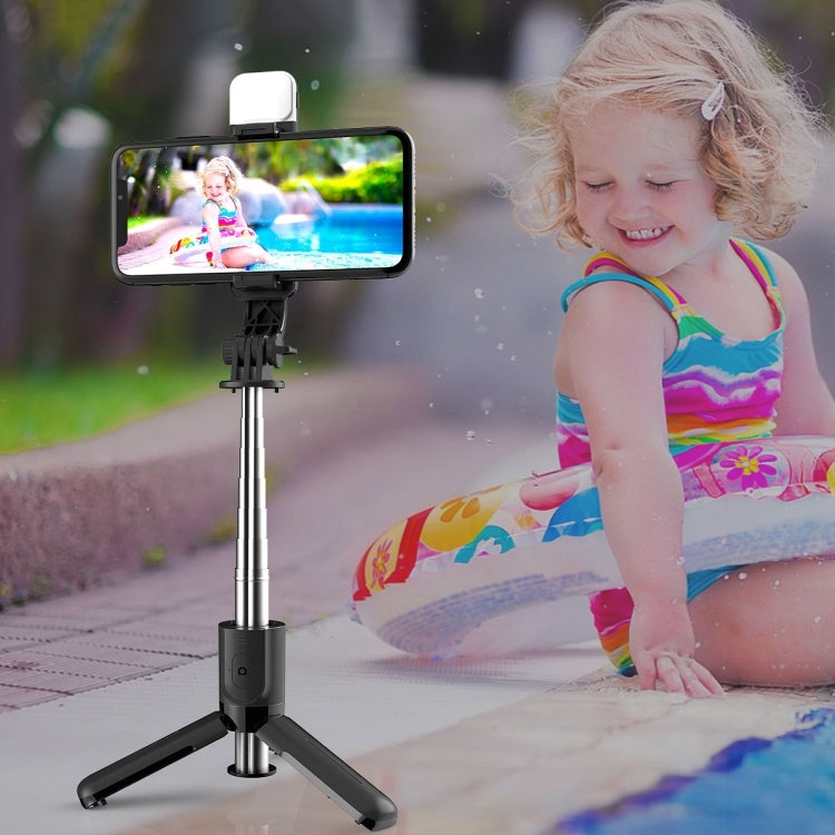 CYKE L11S Bluetooth Selfie Stick Beauty Fill Light Trípode en vivo, L11S