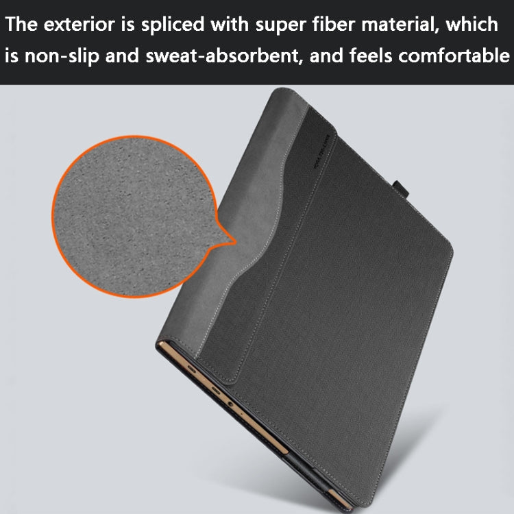 Estuche protector de cuero PU para computadora portátil, For Lenovo Yoga 720-13, For Lenovo Yoga 730-13, For Lenovo Yoga 720-15