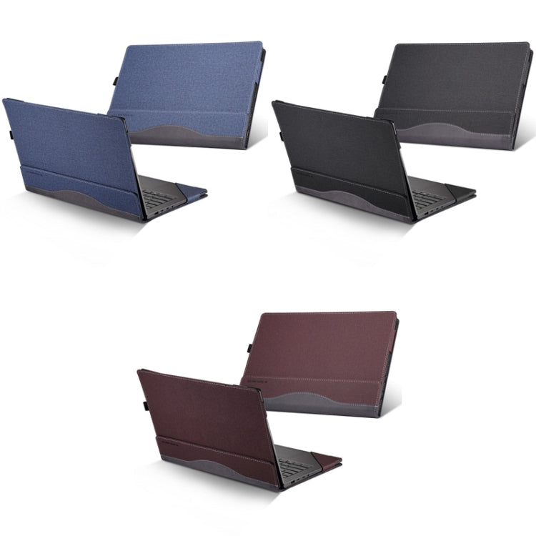 Estuche protector de cuero PU para computadora portátil, For Lenovo Yoga 530-14, For Lenovo Yoga 520-14, For IdeaPad C340 14 inch