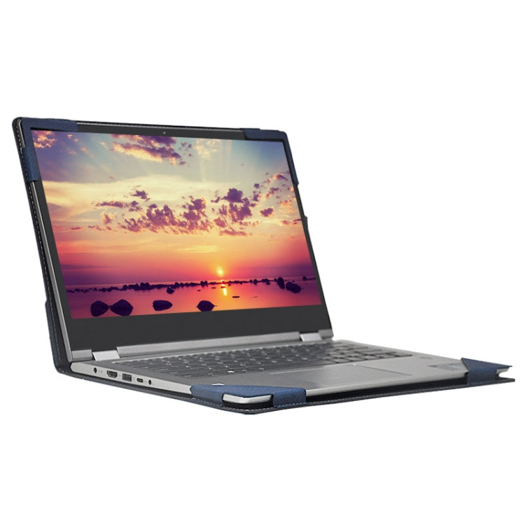 Estuche protector de cuero PU para computadora portátil, For Lenovo Yoga 530-14, For Lenovo Yoga 520-14, For IdeaPad C340 14 inch