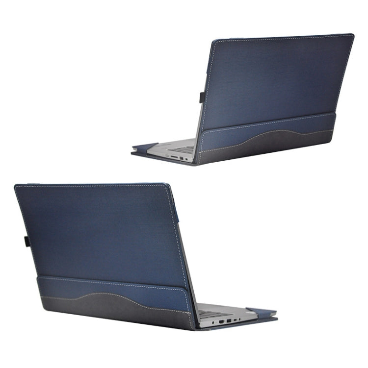 Estuche para computadora portátil de cuero PU, For HP Spectre X360 13-AW 13.3, For HP Spectre X360 15-EB 15.6
