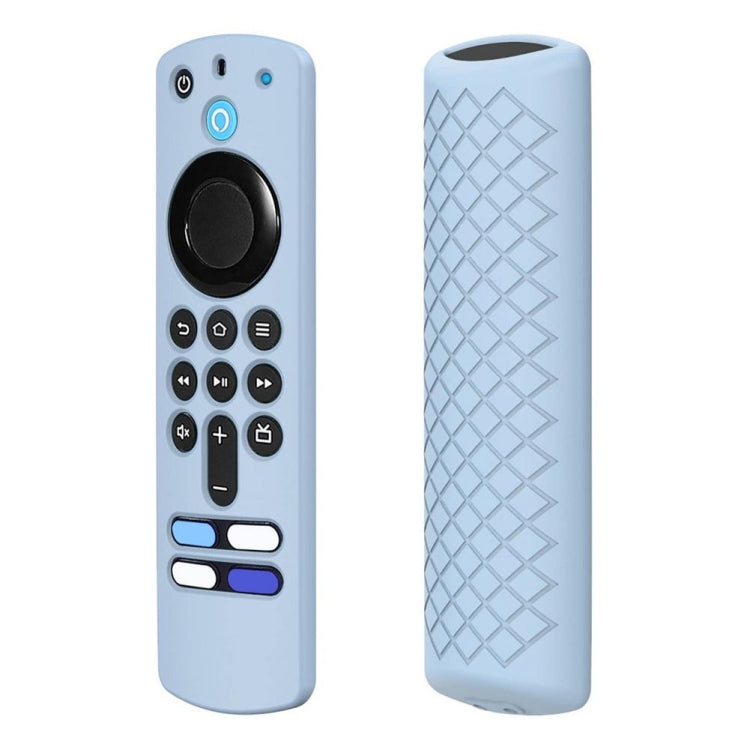 2 piezas de carcasa de silicona para Alexa Voice Remote 3rd Gen y TV Stick 3rd Gen, Blanco, Rosado, Rojo, Azul, Negro