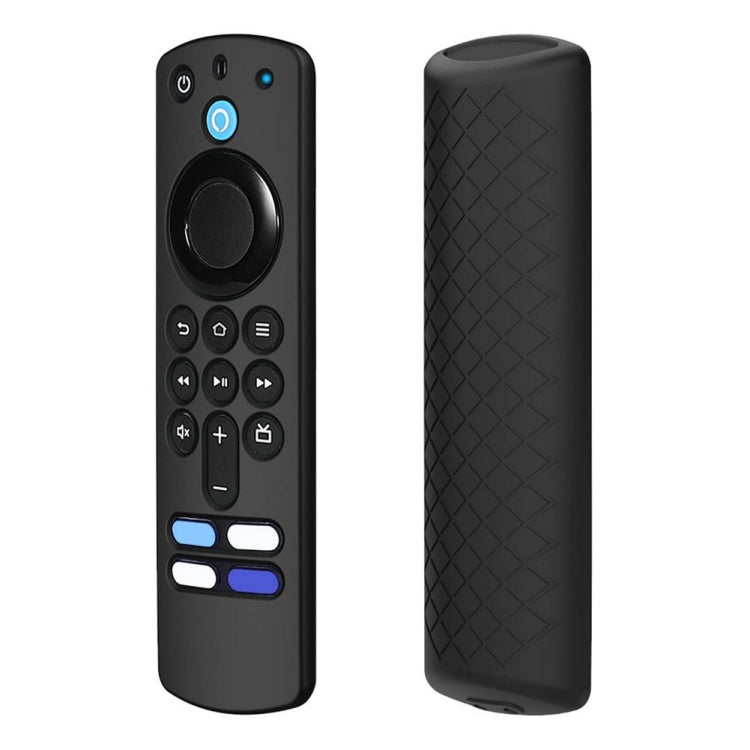 2 piezas de carcasa de silicona para Alexa Voice Remote 3rd Gen y TV Stick 3rd Gen, Blanco, Rosado, Rojo, Azul, Negro