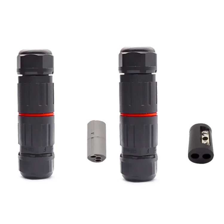 10 conectores de cable impermeables CDF-M3., 3 Pin, 2 Pin