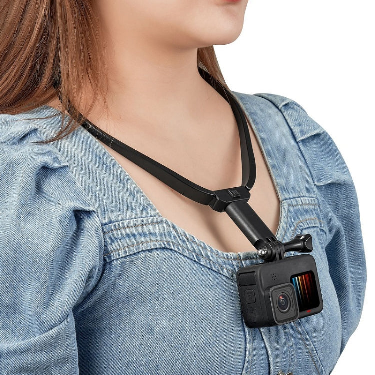 Soporte para colgar en el cuello de la cámara de acción