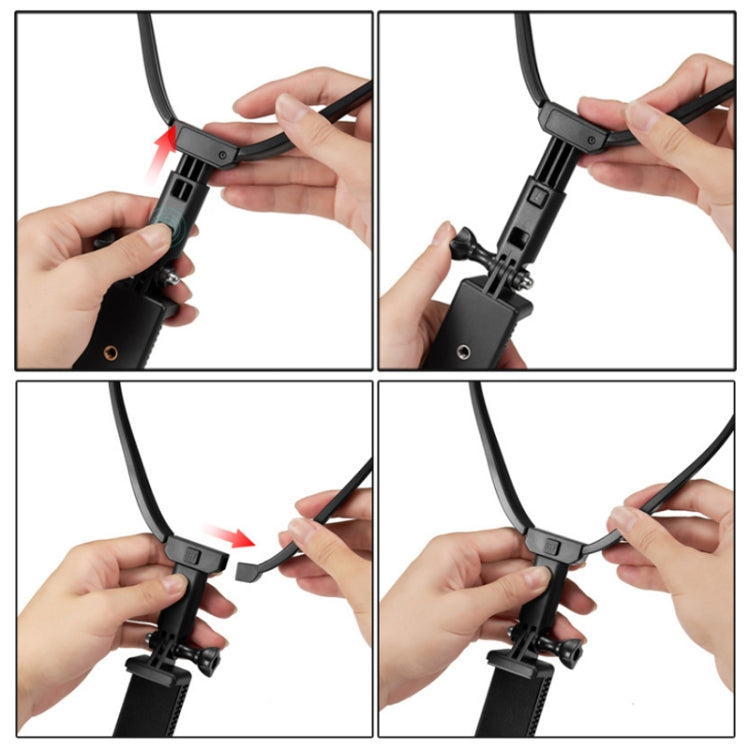 Soporte para colgar en el cuello de la cámara de acción
