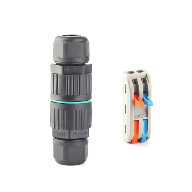 5 PCS CDF-200/3 Conector de cable a prueba de agua, With 2 Pin Quick Connector, With 3 Pin Quick Connector, With 3 Pin Cold Pressure Terminal, With 5 Pin Cold Pressure Terminal
