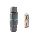 5 PCS CDF-200/3 Conector de cable a prueba de agua, With 2 Pin Quick Connector, With 3 Pin Quick Connector, With 3 Pin Cold Pressure Terminal, With 5 Pin Cold Pressure Terminal