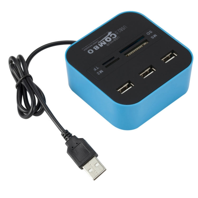 Lector HUB USB 2.0 COMBO 7 en 1