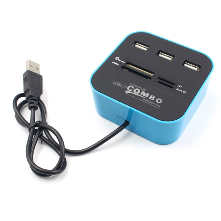 Lector HUB USB 2.0 COMBO 7 en 1