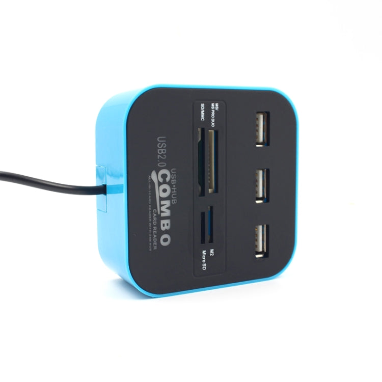 Lector HUB USB 2.0 COMBO 7 en 1