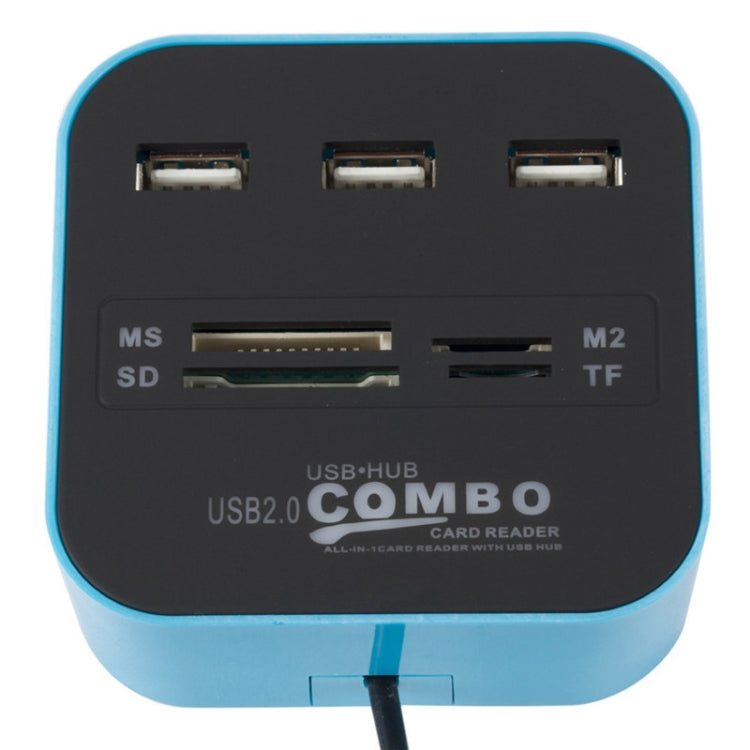 Lector HUB USB 2.0 COMBO 7 en 1