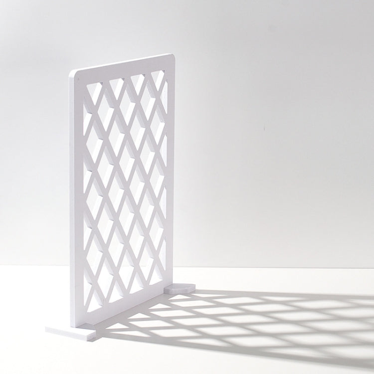Tablero de fondo de 41 x 29 cm Placa de sombra de luz de panel de ventana, Diamond Lattice, Louver Window, Arc Window, Waffle Lattice, Circle