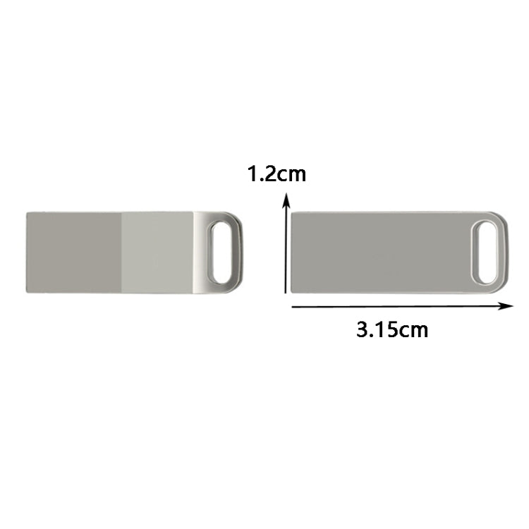Unidades flash USB de alta velocidad de metal con forma escalonada JHQG1, 4GB, 8GB, 16 GB, 32GB, 64GB, 128GB