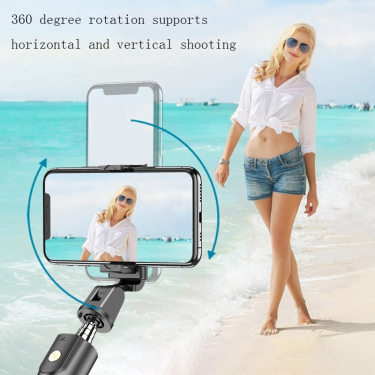 Teléfono móvil Bluetooth Selfie Stick Live Bracket, Especificación:, K10 (Black), K10 (White), K10S (With Fill Light White)