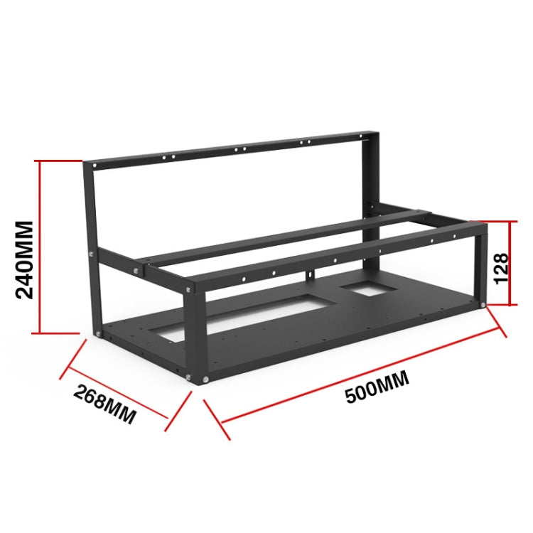 6K500 Soporte para 6 tarjetas gráficas Alimentación única