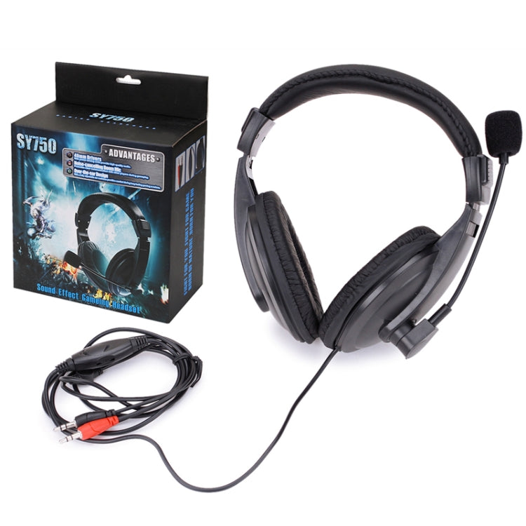 Auriculares estéreo para juegos Soyto SY750MV, For PC, For PS4