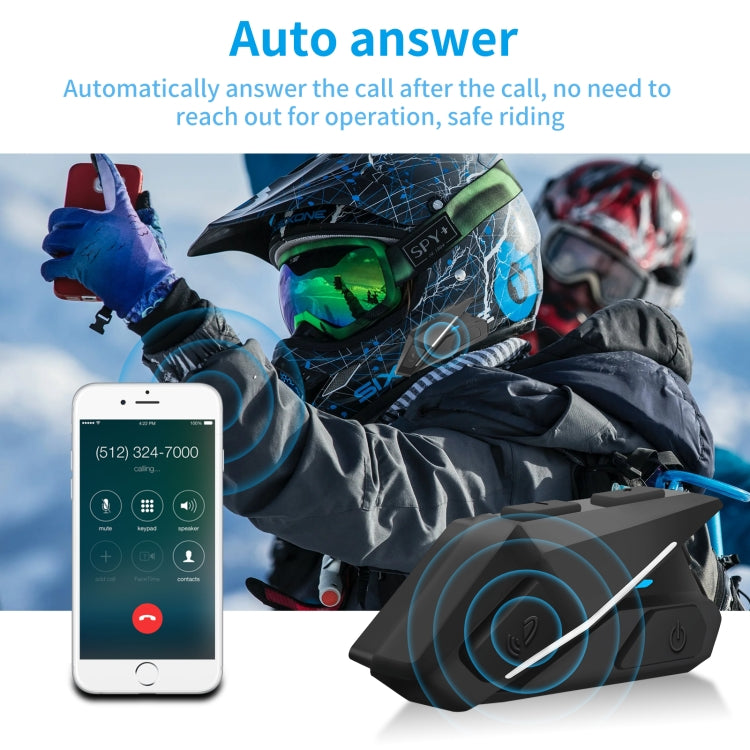 yz06 Auriculares inalámbricos Bluetooth para casco
