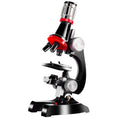 HD 1200 Veces Microscopio Niños Juguetes Educativos, Negro, Rosado, Light Blue
