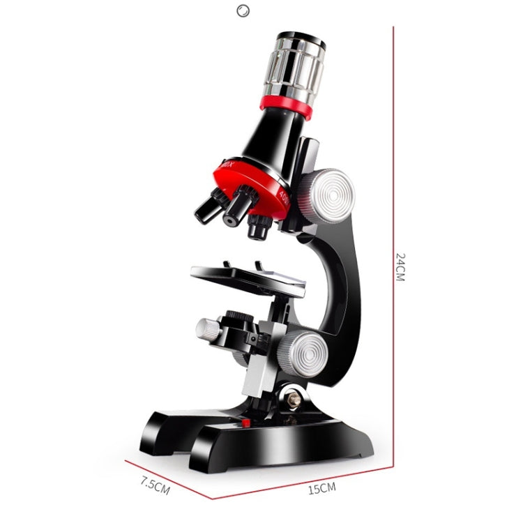 HD 1200 Veces Microscopio Niños Juguetes Educativos, Negro, Rosado, Light Blue