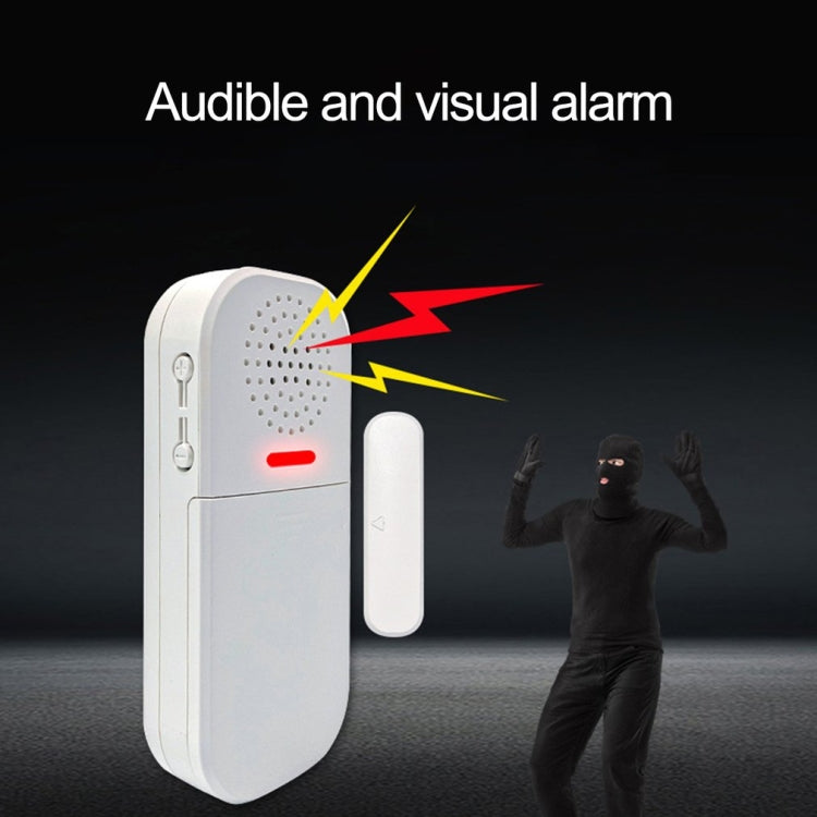 Alarma magnética de puerta remota MC-05 130dB con recordatorio de luz
