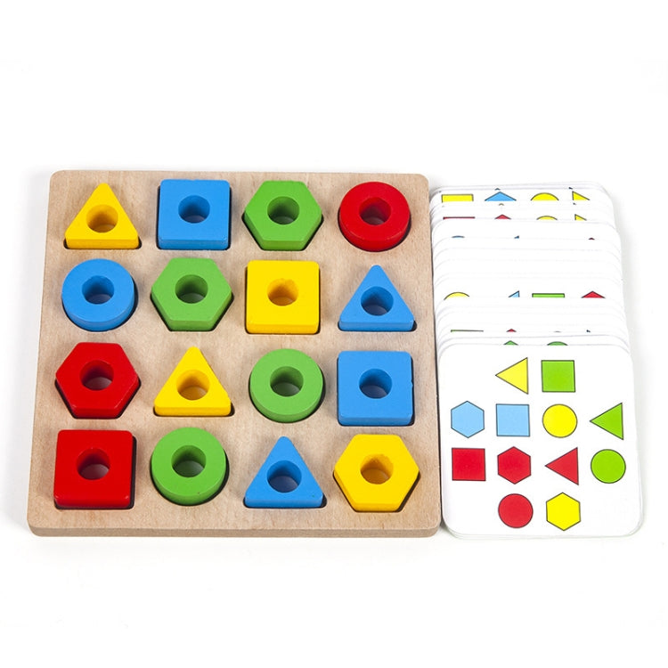 Figuras geométricas Bloques a juego Niños Puzzle Juguete, For Single, For Double