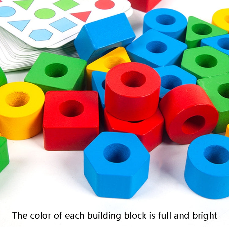 Figuras geométricas Bloques a juego Niños Puzzle Juguete, For Single, For Double