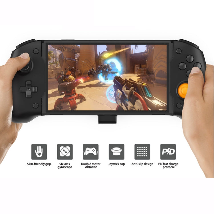 DOBE TNS-1125 Gamepad en línea para consola de juegos Switch OLED, TNS-1125(White), TNS-1125(Black)