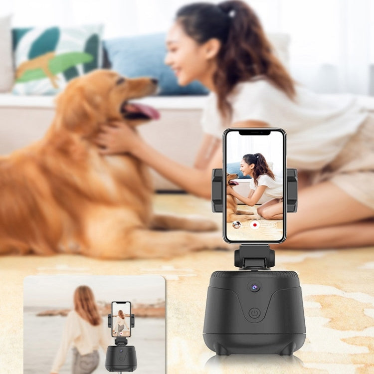 Soporte de seguimiento de cabezas de trípode de cara AI de 360 grados, Q2