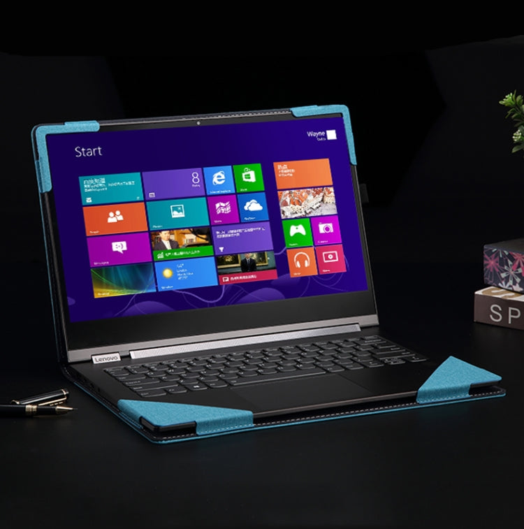Estuche protector anticaída de cuero para computadora portátil, For Lenovo XiaoXin Pro 14 2021, For Lenovo YOGA 14s 2021