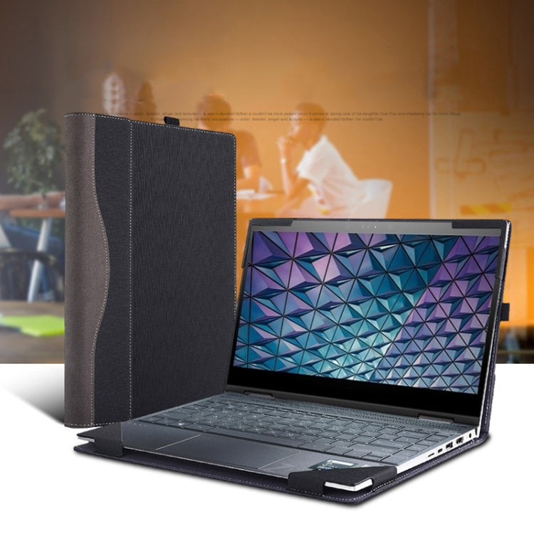 Estuche protector anticaída de cuero para computadora portátil, For HP Envy X360 13-Ag Ar, For HP Envy 13-AQ Ad Ah