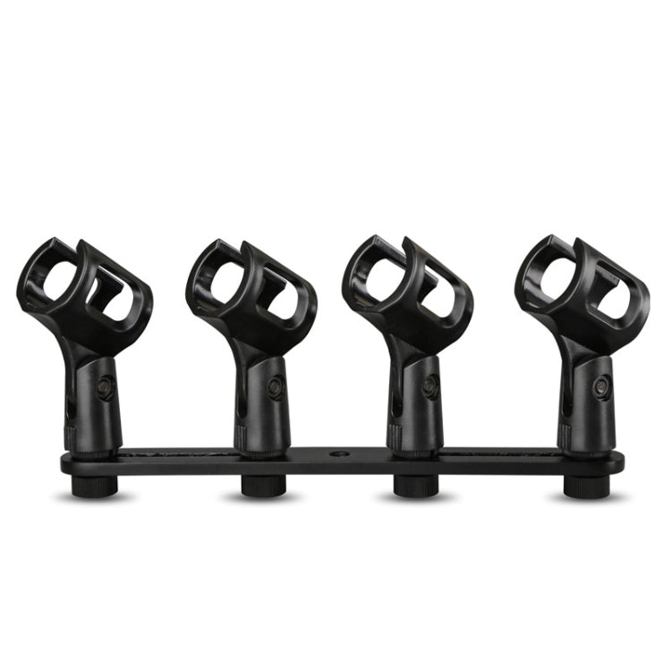 Clip de micrófono Accesorios de micrófono de poste de aluminio, A16 Double-headed, A18 Four-headed