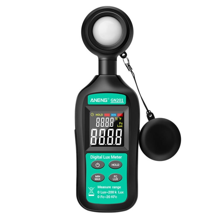 Medidor de luz portátil de alta precisión ANENG GN-201