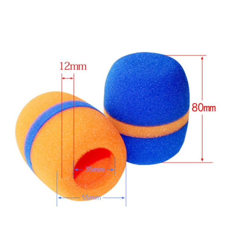 10 fundas para micrófono de esponja suave a prueba de polvo de mano.