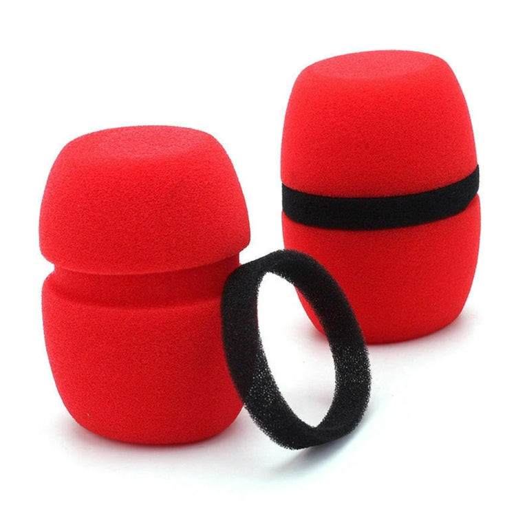 10 fundas para micrófono de esponja suave a prueba de polvo de mano.