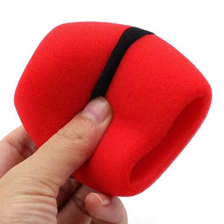 10 fundas para micrófono de esponja suave a prueba de polvo de mano.