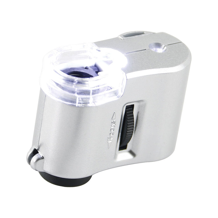 9595 60X Luz LED Luz UV Mini Microscopio, 9595
