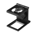 Lupa plegable con luz LED doble 9005B 10X