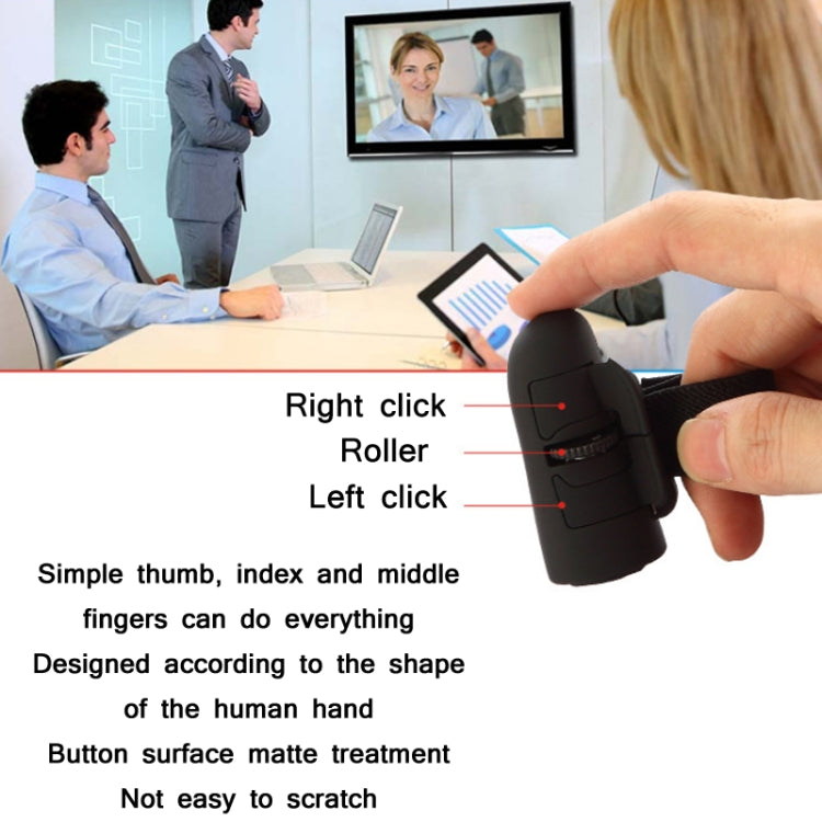 2.4G Bluetooth Computadora / Tableta Dedo Ratón inalámbrico
