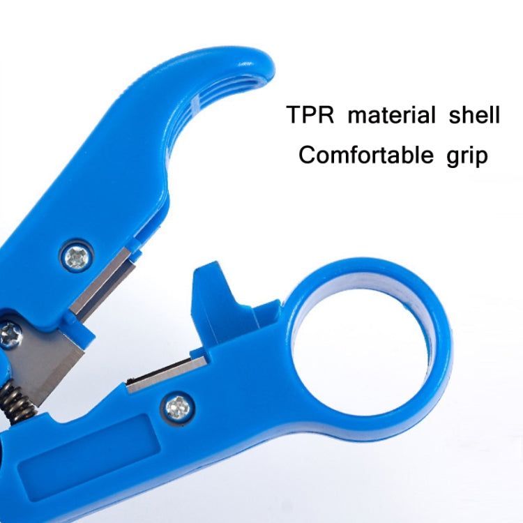 Pelador de cable coaxial multifuncional para electricista