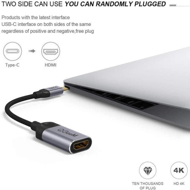 Adaptador USB tipo C a HDMI QGeem QG-UA01