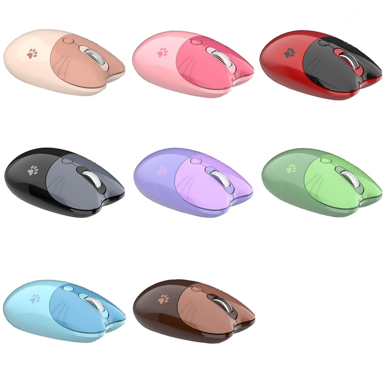 M3 3 Teclas Cute Silent Laptop Mouse Inalámbrico, Especificaciones:, Wireless Version (Vitality Pink), Wireless Version (Dream Blue), Wireless Version (Milk Tea), Bluetooth Wireless Version (Milk Tea), Bluetooth Wireless Version (Pink)                 ...